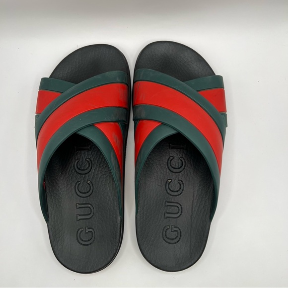 Gucci Women's Agrado Pool Slide Sandals - Picture 2 of 9
